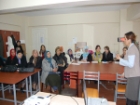 Bayanlara Veremle Sava� Semineri Verildi