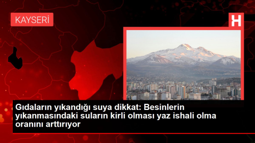 Besinlerin ykand suya dikkat: Yaz ishali orann arttryor