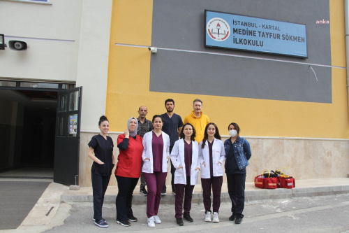 Kartal'da ilkokul ��rencilerine �cretsiz a��z ve di� taramas� hizmeti
