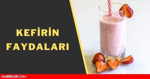 Kefirin faydalar nedir? Kefir nasl yaplr? Kefir gaz yapar m?