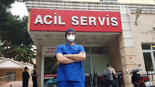 Koronaya yakalanan gen� doktor, tomografi g�r�nt�s�yle gen�leri uyard�