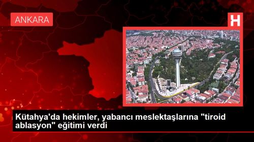 Ktahya'da hekimler, yabanc meslektalarna 