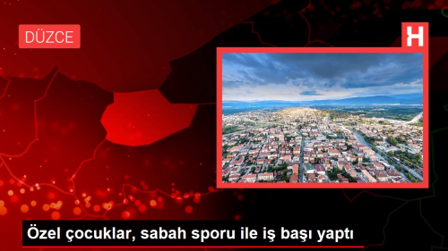 zel ocuklar, sabah sporu ile i ba yapt