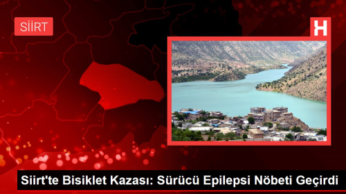 Siirt'te Bisiklet Kazas: Src Epilepsi Nbeti Geirdi