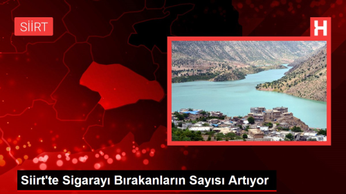 Siirt'te Sigaray Brakanlarn Says Artyor