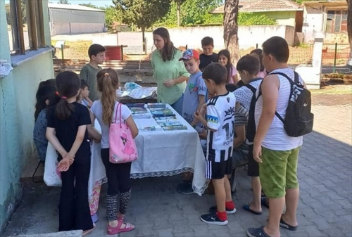 S�lo�lu Devlet Hastanesi personeli sa�l�kl� beslenme ve hastal�klar hakk�nda bilgilendirme yap�yor