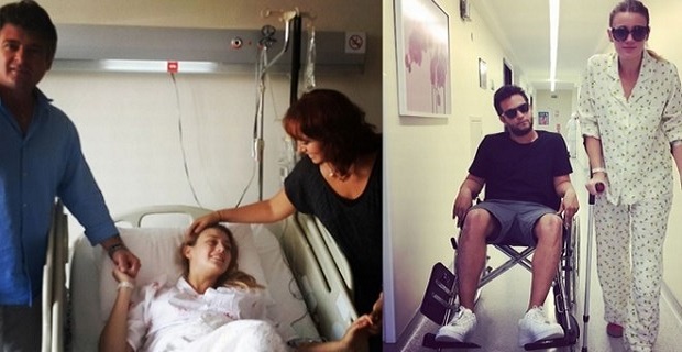 �nl� Oyuncu Gizem Karaca Operasyon Ge�irdi