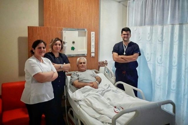 A�z�ndan Al�nan Par�a ile �drar Yoluna Yama Yap�ld�