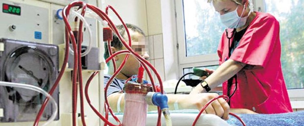 Diyaliz �nitelerinde Hepatit C Oran� Her �lkede Y�ksek