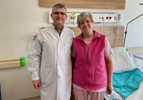 Kanserin yol a�t��� karaci�erindeki kitleden kapal� y�ntem operasyonuyla kurtuldu