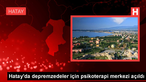 Samanda�'da depremzedelere psikoterapi merkezi a��ld�