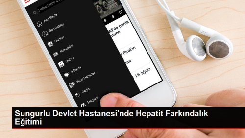 Sungurlu Devlet Hastanesi'nde Hepatit Fark�ndal�k E�itimi