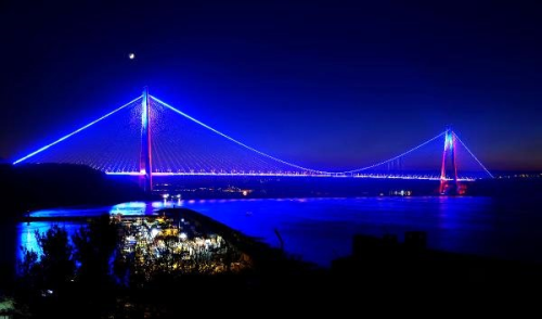Yavuz Sultan Selim K�pr�s� Otizm Fark�ndal�k G�n�'nde Mavi Olacak