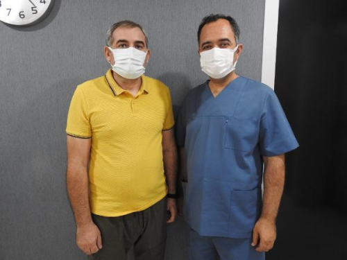 Yemek bile yiyemiyordu; T�rkiye'de sa�l���na kavu�tu